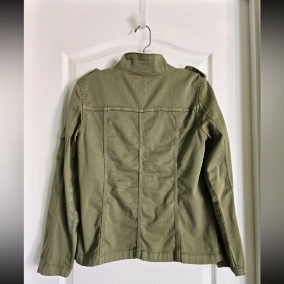 Kensie Olive Utility Jacket for Women - Picture 3 of 3